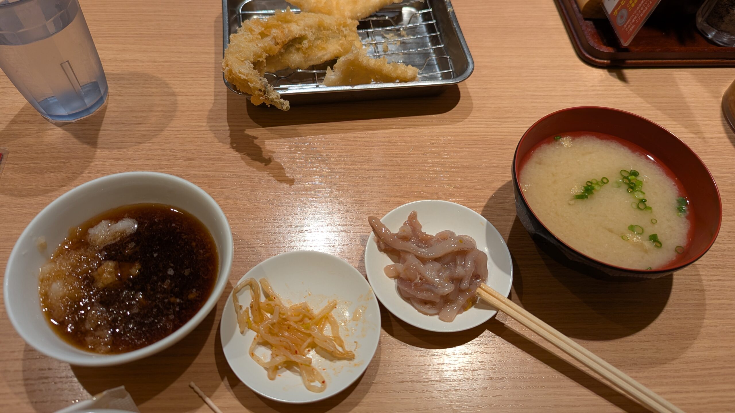 天麩羅処ひらおの揚げたて天ぷら定食