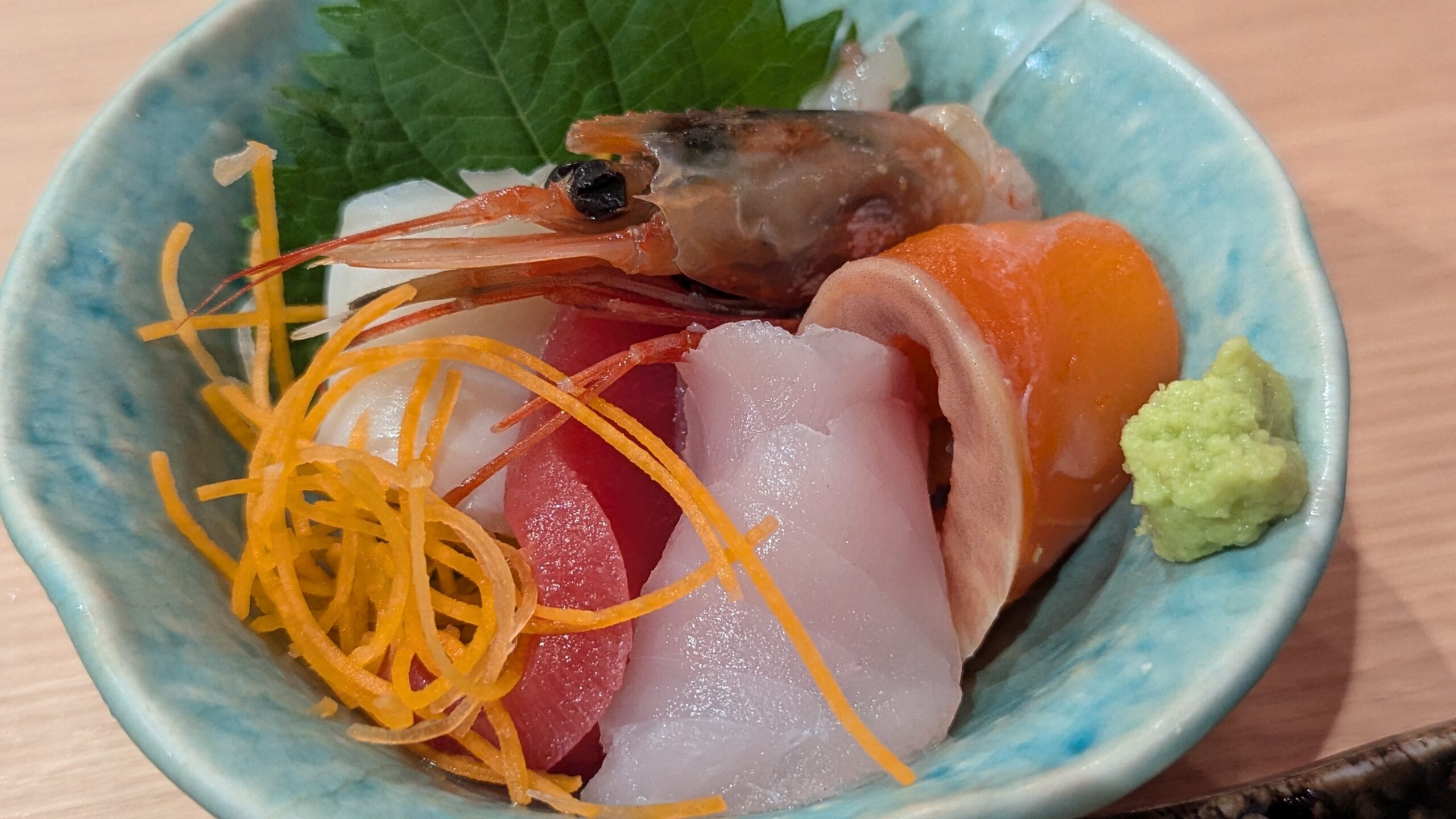 大磯のミニ刺身盛り