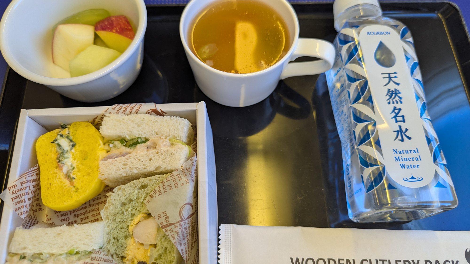 ANAファーストクラスの朝食メニュー