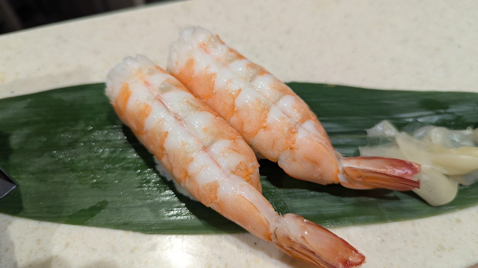 根室花まるの手串湯あげえび