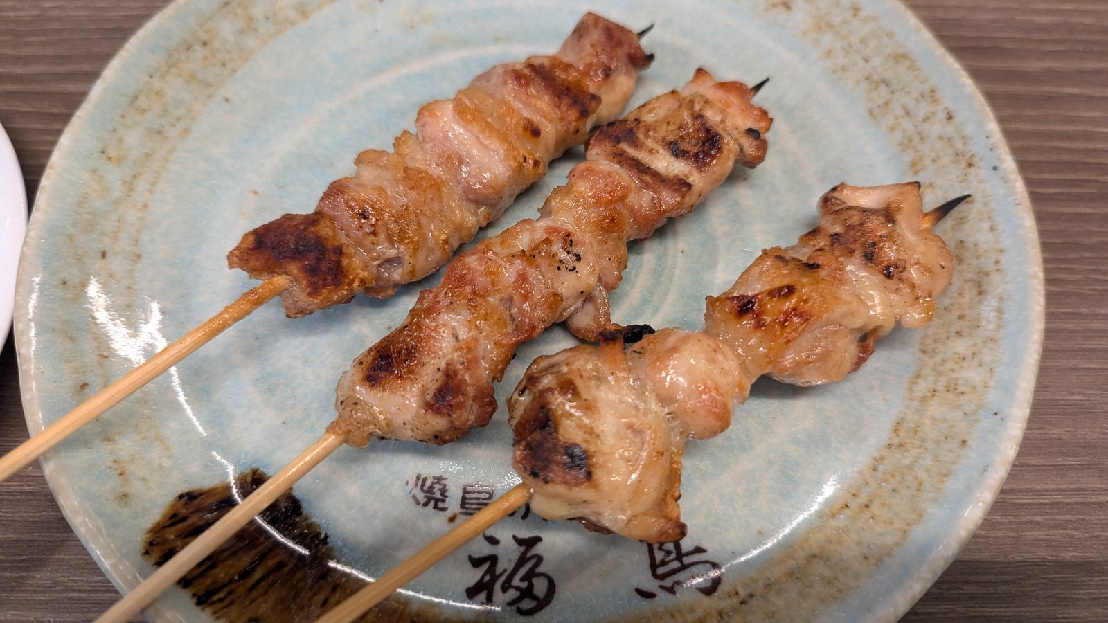 やき鳥福鳥本店の焼き鳥盛り合わせ