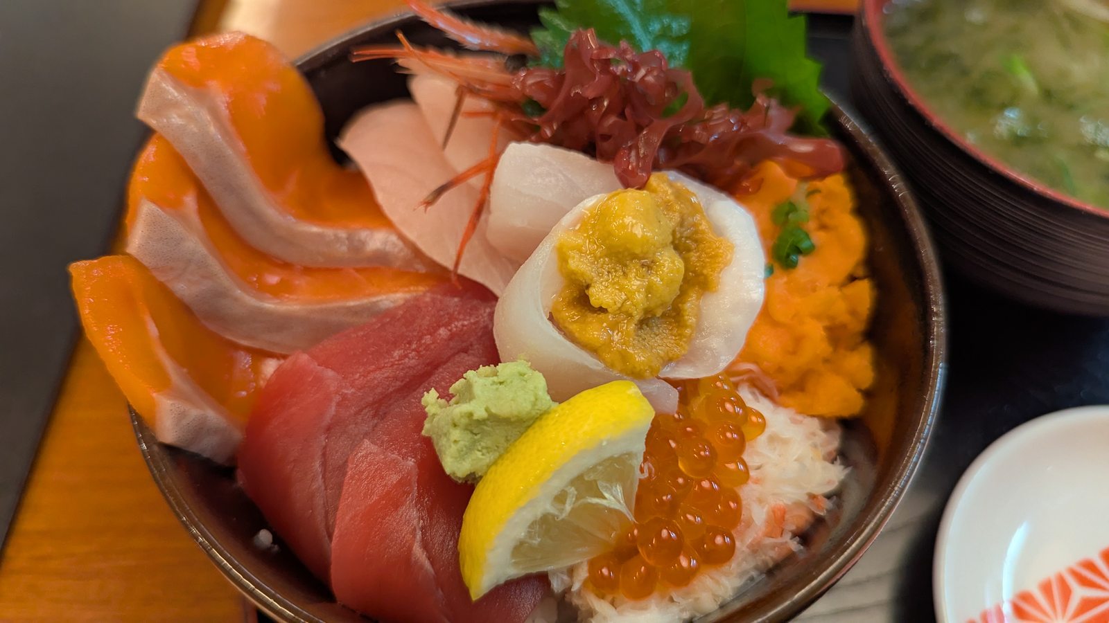 どんぶり茶屋さっぽろ二条市場店の海鮮丼
