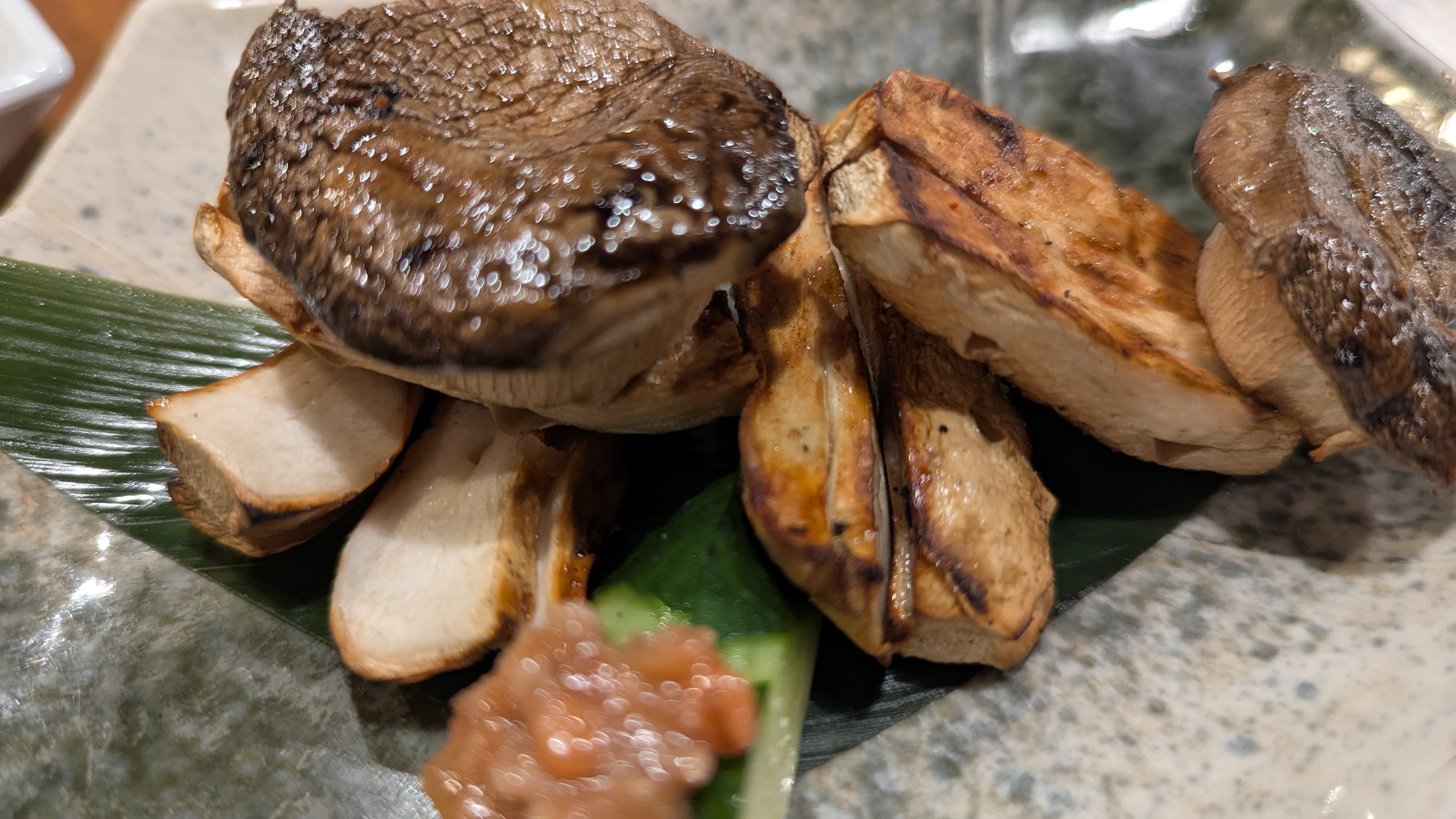 炉端亜紗喜三郎のエリンギ焼き